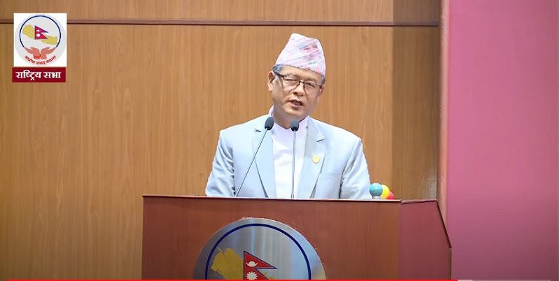 राष्ट्रिय सभामा कानुनमन्त्रीले मागे माफी : ६० दिन कटेको विधेयक राष्ट्रिय सभामा टेबल 